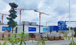 深圳市政工程施工选用旭东钢构的工程围挡