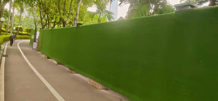 南山荔香公园改造工程装配式钢结构A款围挡